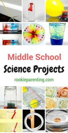 the middle school science projects are great for kids