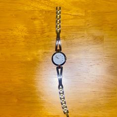 Movado Esq 2 Tone Bracelet Watch. Never Worn. Needs A Battery. Was A Gift. Someone Else Needs To Enjoy It. Smoke And Pet Free Home. Pristine Condition. No Box. Nwot. Silver Diamond Watch For Gift, Silver Diamond Watch As Gift, Formal Metal Diamond Watch With Round Dial, Formal Diamond Watch With Round Dial, Elegant Metal Diamond Watch For Anniversary, Timeless Silver Bracelets For Evening, Formal Silver Diamond Watch In Stainless Steel, White Gold Stainless Steel Watch For Gift, Silver Stainless Steel Round Diamond Watch