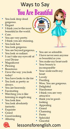 40 Ways to Say You Are Beautiful in Speaking Phrases Speaking Phrases, English Transition Words, Other Ways To Say, English Phrases Idioms, English Learning Spoken, Conversational English, English Vocab, Interesting English Words, Good Vocabulary Words