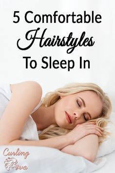 If you’ve been looking for a comfortable sleeping hairstyle which will make your hair look better and save you some time in the morning, then you need to style your hair properly at night. Find out how to wear your hair to bed to give you a good night's rest and wake up to beautiful hair. Check out these 5 Comfortable hairstyles to sleep in! Hairstyles To Sleep In Short Hair, Bedtime Hairstyles For Short Hair, Sleep Styles For Long Hair, Best Hairstyles To Sleep In Night, Hairstyle For Bedtime, Short Hair Bedtime Hairstyles, How To Tie Up Hair At Night, What To Do With Hair While Sleeping, Best Hairstyles For Sleeping