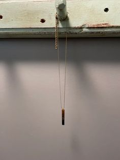 Faith Gold Bar Necklace