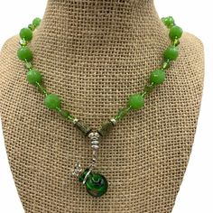 Faceted Green Jade Beaded Essential Oil Diffuser Necklace Drop Pendant Bottle 23” Long Pendant Bottle 1 Inch Long. Handmade. By Oilnana. Pull Over Head. Great For Essential Oils Or Other Aromatherapy Or Just For The Beauty Of The Stones. Accent Crystals. D Green 8mm Beads Necklace For Gift, Green Necklaces With 8mm Beads For Gifts, Green Czech Glass Crystal Necklace For Gift, Gift Czech Glass Green Crystal Necklace, Adjustable Czech Glass 8mm Bead Necklaces, Oil Diffuser Necklace, Essential Oil Necklace Diffuser, Diffuser Necklace, Long Pendant