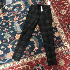 Size Small Red, Black And Whites Plaid Pants That Are Legging Style. Nwt. Fitted Plaid Bottoms For Winter, Fitted Plaid High-waisted Pants, Fitted High-waisted Plaid Pants, Chic Stretch Plaid Bottoms, High Waist Stretch Plaid Bottoms, Plaid Stretch Trousers, Fitted Plaid Bottoms, Fitted Plaid Trousers, Stretch Plaid Bottoms For Fall