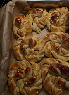 some very tasty looking pastries in a box