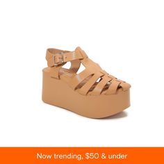 in stock Spring Camel Open Toe Sandals, Camel Open Toe Sandals For Spring, Spring Camel Leather Sandals, Summer Camel Open Toe Sandals, Camel Open Toe Sandals For Summer, Casual Camel Sandals For Spring, Brown Heels For Spring, Brown Cushioned Wedge Sandals For Spring, Brown Wedge Sandals With Cushioned Footbed For Spring