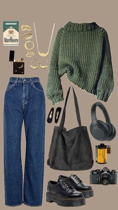 Uni Outfits, Neue Outfits, 가을 패션, Outfit Inspo Fall, Mode Vintage, Mode Inspiration, Casual Style Outfits