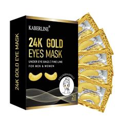 Benefits Of Hyaluronic Acid, Gold Eye Mask, Under Eye Mask, Eye Masks, Gold Eyes, Improve Skin Elasticity, Puffy Eyes, Young And Beautiful, Dark Circles