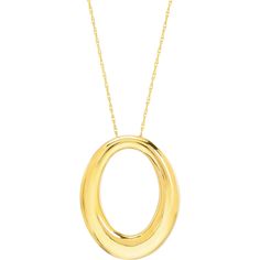 Turn heads with the undeniable charm of the Tapered Puffy Oval Pendant Necklace by Olas d'Oro! This exquisite piece is not just jewelry; it's a statement of your unique style and elegance. Crafted with precision and love, this 14K yellow gold pendant necklace is the quintessential addition to your wardrobe that you've been dreaming of.Imagine the compliments you'll receive as this pendant gracefully rests against your décolletage, catching the light with every move you make. Its tapered puffy ov Elegant Oval Pendant Necklace In Recycled Gold, Elegant Recycled Gold Oval Pendant Necklace, Gold Oval Pendant Chain Necklace, Tarnish Resistant, Gold Tarnish-resistant Oval Pendant Necklace, Luxury Tarnish-resistant Oval Pendant Necklace, Oval Pendant Necklace, Tennis Necklace, Yellow Gold Pendants, Oval Pendant