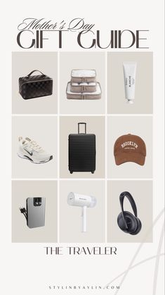 the ultimate gift guide for travelers from stylin's travel com, featuring accessories and