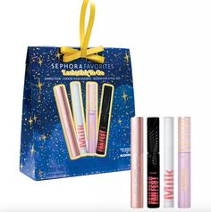 Sephora Favorites LashStash To Go Mini Mascara Set With Certificate for Full Sz | eBay Sephora Gift Sets, Mini Mascara, Mascara Set, Sephora Favorites, Tubing Mascara, Oil Based Cleanser, Sephora Beauty, Lower Lashes, Milk Makeup