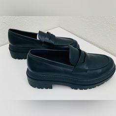 The Drop, From Amazon, Black Ryan Loafer Never Worn, But Has A Few Scuff Marks (See Pics) New, Never Worn And From Smoke Free Home Cheap Black Slip-on Loafers, Suede Ballet Flats, Driving Loafers, Bow Detail Dress, The Drop, Leather Ballet Flats, Red Suede, Gucci Black, Flat Espadrilles