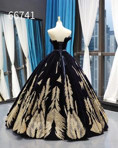 Luxury Ball Gown For Prom Season Banquet, Luxury Ball Gown For Banquet During Prom Season, Luxury Floor-length Ball Gown For Banquet, Luxury Ball Gown With Sweep Train For Banquet, Prom Season Ball Gown With Long Train, Evening Ball Gown With Long Train For Prom Season, Luxury Ball Gown For Banquets, Black Ball Gown Quinceanera Dress For Party, Luxury Black Ball Gown Evening Dress