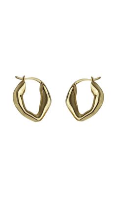 18K GOLD IRREGULAR SHAPED HOOP EARRINGSProduct Description: Weight: 14g (one pair) Width: 2.5cm Auricular needle: 18k gold plated Colour may vary due to the lighting on images.Experience Elegance in Every CurveIntroducing our stunning 18K Gold Irregular Shaped Hoop Earrings, designed to elevate your style and add a touch of glamour to any outfit. Crafted with meticulous attention to detail, these earrings are the perfect accessory for any occasion.Unparalleled CraftsmanshipEach pair of earrings Shaped Hoop Earrings, Earrings Making, Weird Shapes, Plus Size Shopping, Elevate Your Style, Everyday Fashion, Special Events, Gold Earrings, Nice Dresses