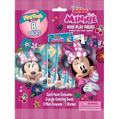 minnie mouse mini play packs for girls