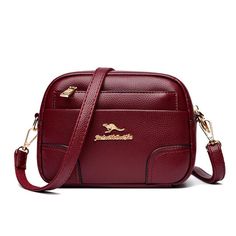 Color: Wine red Wine Red, Large Bags, World Of Fashion, Crossbody Bags, Solid Color, Wine, High Quality, Red, Quick Saves