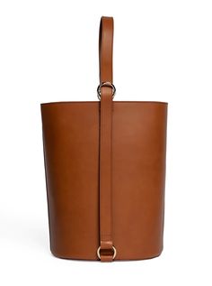 ODP Large Leather Sling – Officina del Poggio Small Computer, Charity Work, Canvas Bags, The Perfect Day, Leather Bucket Bag, Leather Bucket, Day Bag, Perfect Day, Vegetable Tanned Leather