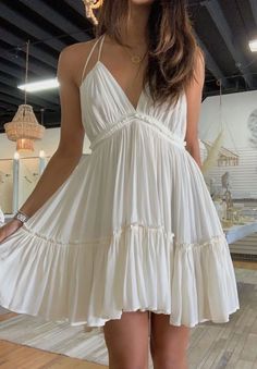 Beach Outfit Dress, Dress Beach Outfit, Looks Party, American Beauty, Mode Inspiration, Looks Vintage, Beach Dresses, Cancun, Outfits Casuales