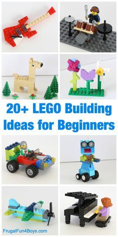 lego building ideas for beginners that are easy and fun to make with the kids