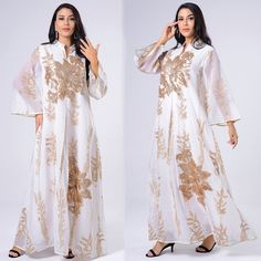 African Americans fashion QFY White Abaya Dubai Turkey Muslim Hijab Dress Women Caftan Robe 2022 Islamic Clothing Embroidery Mesh Abayas Djellaba Femme Ankara Style Green-S Long Sleeve Embroidered Agbada For Festive Occasions, Long Sleeve Embroidered Agbada For Festivals, Long Sleeve Maxi Dress With Dabka Work For Eid, Embroidered Long Sleeve Agbada For Eid, Gold Long Sleeve Abaya With Dabka, Long Sleeve Dabka Work Kaftan For Eid, Eid Long Sleeve Abaya With Floral Embroidery, Eid Abaya With Floral Embroidery And Long Sleeves, Gold Embroidered Long Sleeve Abaya