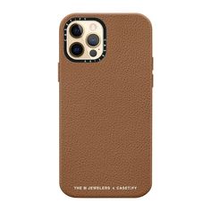 the iphone 11 case in tan leather