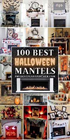 the top ten halloween mantels