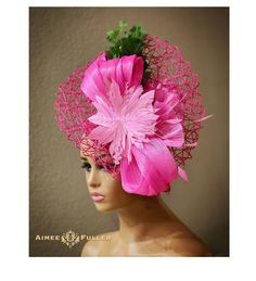 Plumes of hand-cut feather-bursts and silk hot pink swirls give this showpiece motion and drama. AVAILABLE IN VARIOUS COLORS; please inquire and I'll be glad to assist. Easy-to-wear headband fascinator makes a statement, and can be worn to a myriad of events: Easter, Bridal, Derby-Wear, Del Mar Races, Hat Contests, church, galas, Kentucky Derby, Kentucky Oaks, Melbourne Cup, high tea, cocktail parties, weddings, and more.  Some customizing available; please message with your requests to see if we can meet your needs. Other colors available; please inquire before purchase if you need another.  *FREE SHIPPING  For more STATEMENT JEWELRY and HANDMADE HATS go to www.aimeesfuller.com Aimee Fuller has been a trusted online seller since 1999, and is excited to bring her creations back to Etsy.  T Pink Ostrich Feather Fascinator, Pink Ostrich Feather Fascinator For Royal Ascot, Pink Feathered Fascinator For Races, Pink Feathered Fascinator For Evening, Elegant Pink Ostrich Feather Fascinator, Pink Feathered Headpiece For Races, Pink Feathered Fascinator For Kentucky Derby, Pink Feathered Headpiece For Kentucky Derby, Pink Feathered Fascinator With Curved Brim