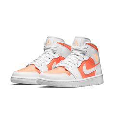 Orange Translucent Sneakers For Light Sports, High-top Sneakers For Light Sports, White High-top Nike Air Force 1 With Translucent Outsole, Modern Nike Air Force 1 High-top With White Sole, Modern Orange Sneakers With Boost Midsole, Sporty Orange High-top Nike Air Force 1, Orange Sneakers With Boost Midsole For Light Sports, Modern Orange Custom Sneakers With Boost Midsole, Modern Orange High-top Sneakers