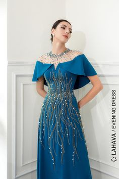 Baju Kahwin, Beaded Evening Gowns, Women Dresses Classy, Prom Dress Inspiration, Stylish Party Dresses, فستان سهرة, Tea Length Dresses, Evening Dresses Elegant, Bride Dresses