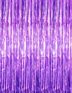 a purple background with lots of shiny beads