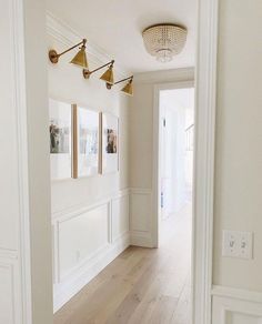 Enhance your hallway with our Sabrina Single Arm Sconce Redecorating Ideas, Apartment Decoration, Hallway Designs, Hallway Design, Cozy Cottage, Hallway Decorating, White Interior, House Inspo