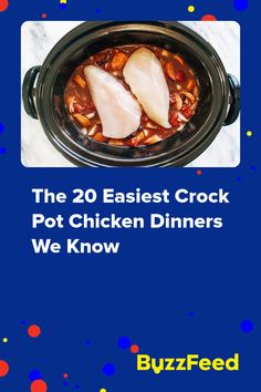 the 20 easyest crock pot chicken dinners we know