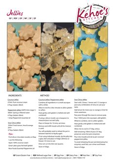 the brochure features images of different shapes and sizes of cookies, including one with yellow frosting