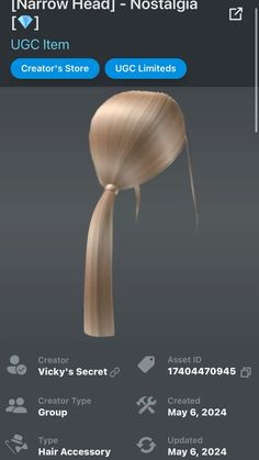 an image of a hair salon app on the iphone, with information about its features