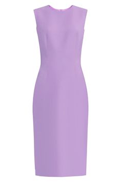 Purple Color Dress, High Neck Long Dress, Purple Sheath Dress, Timeless Dress, Novelty Fabric, Coral Dress, Black Sheath Dress, Lilac Dress, Straight Dress