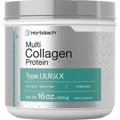 What is Collagen Protein? Collagen is the main structural protein in the body and a vital building block for nutrition. With a strong presence in hair, skin, nails and joints of men and women, Collagen has become the most popular ingredient in Beauty Products.* There are at least 16 types of collagen but roughly 80-90% of the Collagen in the body consists of type 1, 2 and 3. These Collagen types are found naturally in many food sources and added to nutritional supplements. How to get Collagen Pr Health Benefits Of Collagen, What Is Collagen, Collagen Protein Powder, Skincare Supplements, Collagen Benefits, Dna Repair, Keto Paleo, Collagen Protein, Collagen Powder