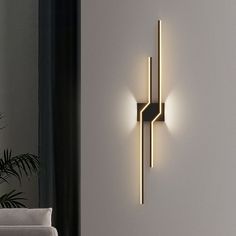 Our wall lights are created using only the finest acrylic and metal, with every detail meticulously recorded.By utilizing high-quality materials, you can expect to receive a luxurious appearance and long-lasting durability. 
 Discover the epitome of sophistication with the elegant black and white finish of our wall light.This elegant color combination adds a luxurious feel to any room, creating an atmosphere of understated elegance that complements a variety of decorating styles. 
 Experience li Led Wall Lights Living Rooms, Modern Wall Lights Living Room, Wall Lights Hallway, Vanity Sconces Bathroom, Led Light Living Room, Wall Led Lights, Living Room Wall Lights, Wall Light Design, Interior Lighting Design