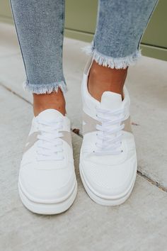 MIA Alta Sneakers in White Cement ⋙ Pay Later w/AFTERPAY ⋘ – Magnolia Boutique