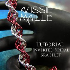 Chainmaille Tutorial - Inverted Spiral Bracelet Chain Maille Jewelry Weave Got Maille, Large Jump Rings, Chainmaille Bracelet Weave Got Maille, Chain Maille Patterns Jewelry Making Tools, Chainmaille Bracelet Rocks N Chains, Chainmaille Jewelry Rocks N Chains, Jump Ring Jewelry Fire Mountain Gems And Beads, Chainmail Jewelry Making Tools, Chainmail Ring Patterns