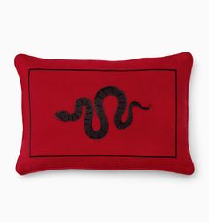 variant__red/black Snake House Decor, Snake Blanket, Gold Snake Home Decor, Snake Tapestry, Black Decorative Pillows, Green Snake Pillow, Dec Pillows, Zodiac Years, Red Decorative Pillows