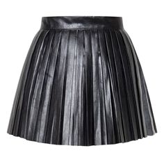 New With Tags Size 4 Us This Skirt Is Sure To Give Your Look A Fierce Update. Featuring A Black Faux Leather Material With A Pleated Design And A Zip Fastening. Style This With A Faux Leather Crop Top And Knee-High Boots To Complete The Look. Polyester - 100% 14 Inches Long Leather Pleated Mini Skirt, Vinyl Mini Skirt, Leather Crop Top, Pink Mini Skirt, Pleated Tennis Skirt, Tie Skirt, Sequin Mini Skirts, Black Leather Skirts, Faux Leather Skirt