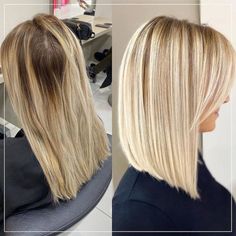 Long In Front Short In Back Hair Medium, Long Angled Bob With Layers And Bangs, Harmony Beaus Hair, Fresh Medium Length Haircut, Hairstyles For Medium Length Hair Blonde, Curtain Bangs Lob Shoulder Length, Blonde Long Bob Hairstyles, Long Bob Blonde Balayage, Long Bob Blond