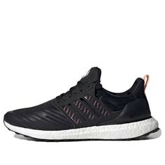 adidas UltraBoost DNA Guard 'Black Copper Metallic' GX3575 (SNKR/Cozy/Shock-absorbing) Black Running Shoes With Boost Midsole, Black Sportswear Running Shoes With Boost Midsole, Black Fade-resistant Running Shoes For Training, Black Sneakers With Boost Midsole For Sports, Black Sportswear Running Shoes For Light Sports, Black Sporty Sneakers For Training, Black Sporty Training Sneakers, Adidas Fade-resistant Training Sneakers, Adidas Black Low-top Running Shoes