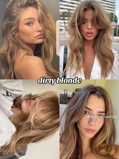 Level 6 Hair Color, Dark Blonde Hair Color, Beautiful Hairstyle, Honey Blonde Hair, Dark Blonde Hair, Blonde Hair Inspiration, Blonde Hair Looks, Hair Stylies, Hair Color And Cut