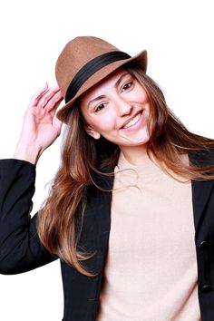 Our handmade winter fedora hats are chic and stylish accessories for every occasions. They are classic accessories with their vintage styles for every women winter day and night. They are also great gift. Color : Camel Brim size : 4 cm Crown : 11 cm Ribbon : 3 cm trifold grosgrain ribbon You can brush with softly brush and wipe with a damp rag. ( Don't rub too hard , the fabric might be damaged.) All of our products are Free Express Shipping. Brown Wide Brim Boater Hat For Winter, Classic Winter Fedora Mini Hat, Classic Brown Top Hat For Winter, Chic Winter Fedora With Short Brim, Chic Short Brim Fedora For Winter, Brown Boater Hat With Short Brim For Winter, Casual Winter Fedora Mini Hat, Classic Short Brim Winter Costume Hat, Classic Felt Cap For Winter