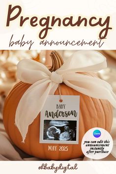 Digital Fall Thanksgiving Baby Announcement Pumpkin Baby Announcement, Baby Boy Gender Reveal, Pumpkin Pregnancy Announcement, Thanksgiving Baby Announcement, Boy Pregnancy, Pregnancy Announcement To Parents, Baby Announcement To Husband, Pregnant With Boy, Thanksgiving Pregnancy Announcement