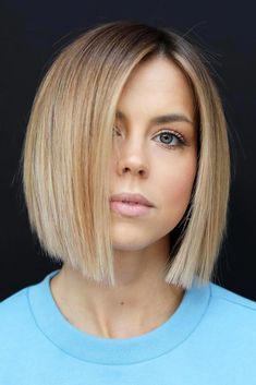 Bob Hairstyles For Round Face, Bob Hairstyles For Fine Hair, Round Face Haircuts, Edgy Hair, Long Bob Hairstyles, Haircuts For Fine Hair, Round Faces, Short Hair Styles Easy, Hairstyles For Round Faces