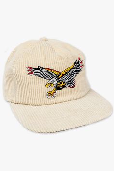 Our OG Eagle Hat has returned but in corduroy! Snag it in 4 different color ways. This is an unstructured snapback with a medium profile. Corduroy Black, Cream, Teal, Electric Blue and Dusty Green Unstructured crown Regular fit Flat embroidery 'Eagle' design, Logo on back Adjustable Snapback Rework Clothes, Fitted Hats Men, Different Hats, Free People Jewelry, Dusty Green, Color Ways, Eagle Design, Hippie Wallpaper, Stylish Mens Outfits