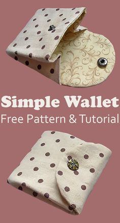 DIY Accordion Coin Wallet Small Zip Pouch Coin Purses, Small Zipper Pouch Pattern Free Sewing, Small Snap Pouch Sewing Pattern, Mini Purse Sewing Pattern, Diy Coin Purse Pattern Free, Simple Coin Purse Pattern, Patterns For Purses Free, Sew Change Purse, Small Coin Purse Pattern