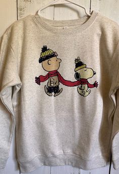 Charlie Brown & Snoopy Sweatshirts Snoopy Sweaters, Snoopy Merch, Snoopy Outfit, Snoopy Clothes, Snoopy Costume, Snoopy Design, Snoopy Merchandise, Snoopy Sweatshirt, Snoopy Sweater