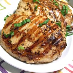 a close up of a plate of food with meat